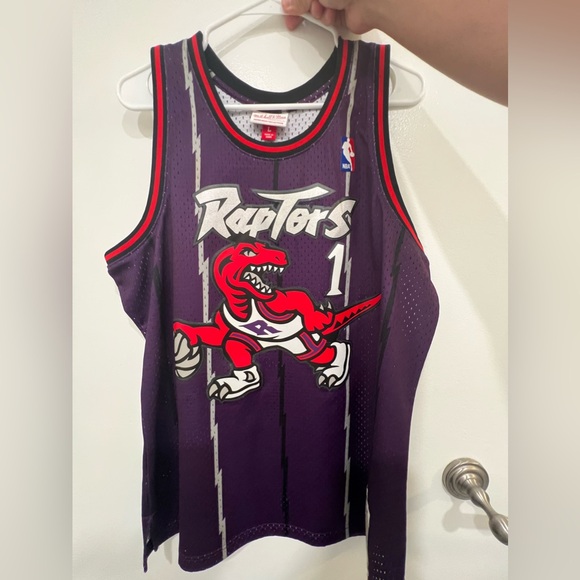 Tracy McGrady Toronato Raptors Jersey Size Large - Picture 1 of 6